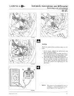 Предварительный просмотр 643 страницы Lancia K Workshop Manual