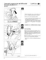 Предварительный просмотр 644 страницы Lancia K Workshop Manual