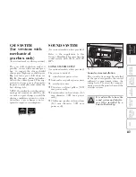 Предварительный просмотр 88 страницы Lancia Musa Owner'S Handbook Manual