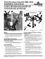 Land Pride 380-152A Installation Instructions preview