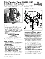 Предварительный просмотр 1 страницы Land Pride 380-166A Installation Instructions