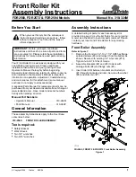 Land Pride FDR2572 Assembly Instructions preview