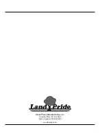 Preview for 34 page of Land Pride PS1548 Parts Manual