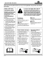 Preview for 5 page of Land Pride SA20 Series Operator'S Manual