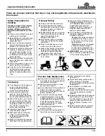 Preview for 6 page of Land Pride SA20 Series Operator'S Manual