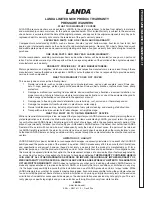 Предварительный просмотр 31 страницы Landa ENG4-2000 Operator'S Manual