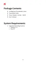 Preview for 8 page of LandingZone THUNDERBOLT 3 DOCK User Manual