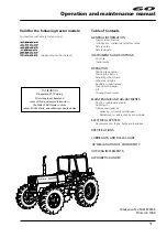 LANDINI 5860 Operation And Maintenance Manual preview