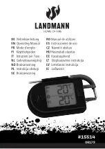 Landmann 15514 Operating Manual предпросмотр