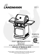 Landmann 42125 Assembly, Care And Use Instructions preview