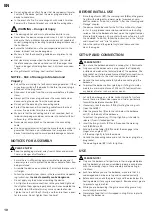 Preview for 10 page of Landmann EG-II-590 Manual