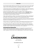 Preview for 46 page of Landmann Falcon Series Assembly, Care And Use Instructions