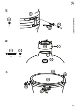 Предварительный просмотр 17 страницы Landmann KAMADO LARGE Assembly And Operating Instructions Manual