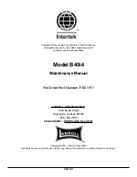 Preview for 142 page of Landoll Bendi B40i4 Maintenance Manual