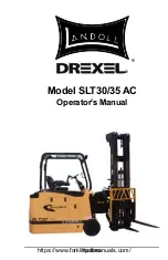 Landoll Drexel SLT30 AC Operator'S Manual preview