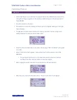 Preview for 17 page of LANDTEC SEM5000 Operating Manual