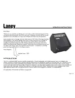 Preview for 5 page of Laney A1 User Manual