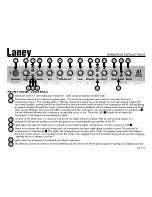 Предварительный просмотр 6 страницы Laney A1 User Manual