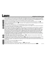 Предварительный просмотр 7 страницы Laney A1 User Manual