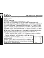 Предварительный просмотр 2 страницы Laney CUB8 Operating Instructions Manual