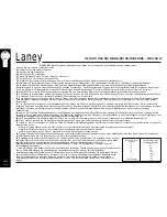 Предварительный просмотр 4 страницы Laney CUB8 Operating Instructions Manual