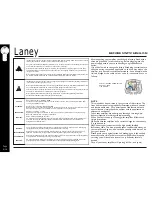 Предварительный просмотр 6 страницы Laney CUB8 Operating Instructions Manual