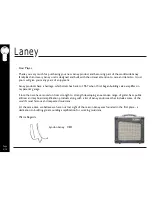 Предварительный просмотр 8 страницы Laney CUB8 Operating Instructions Manual