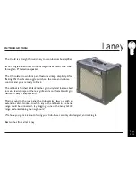 Предварительный просмотр 9 страницы Laney CUB8 Operating Instructions Manual