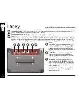 Предварительный просмотр 10 страницы Laney CUB8 Operating Instructions Manual