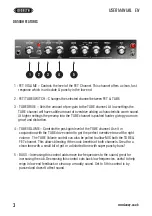 Preview for 3 page of Laney DIGBETH DB500H User Manual