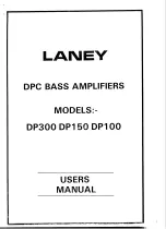 Предварительный просмотр 1 страницы Laney DP300 User Manual