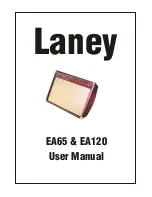 Laney EA120 User Manual preview