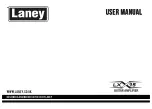 Laney LX15 User Manual preview