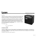 Предварительный просмотр 5 страницы Laney Richer Bass RB1 User Manual