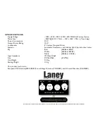 Предварительный просмотр 8 страницы Laney Richer Bass RB1 User Manual
