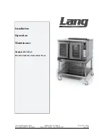 Lang ECCO-C Installation Operation & Maintenance preview