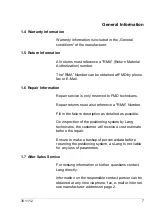 Preview for 7 page of Lang LHT Series Assembly Instructions Manual