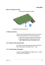 Предварительный просмотр 37 страницы Lang LHT Series Assembly Instructions Manual