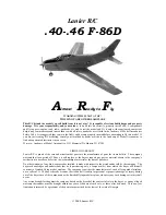 Lanier R/C MARINER 40 MK II ARF Instructions Manual preview