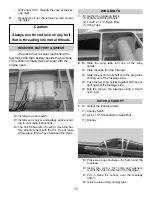 Preview for 15 page of Lanier R/C MARINER 40 MK II ARF Owner'S Manual