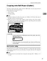 Предварительный просмотр 31 страницы Lanier LW110 Operating Instructions Manual