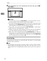 Предварительный просмотр 34 страницы Lanier LW110 Operating Instructions Manual