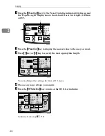 Предварительный просмотр 36 страницы Lanier LW110 Operating Instructions Manual