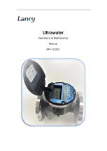 lanry Ultrawater Operation & Maintenance Manual preview