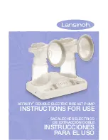 Lansinoh AFFINITY Instructions For Use Manual preview