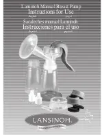 Lansinoh Breast Pump Instructions For Use Manual preview