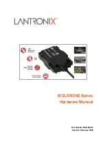 Preview for 1 page of Lantronix BOLERO40 Series Hardware Manual