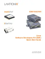 Lantronix EDS1100 Quick Start Manual preview