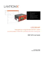 Lantronix LSS2200-8P User Manual preview