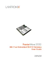 Lantronix PremierWave 2050 User Manual preview